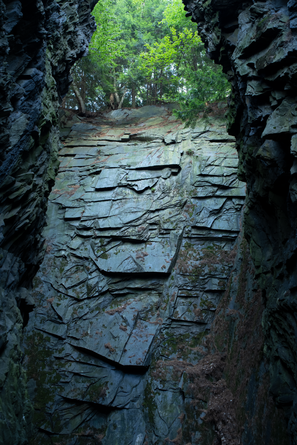 Slate quarry at Montpelier, VT