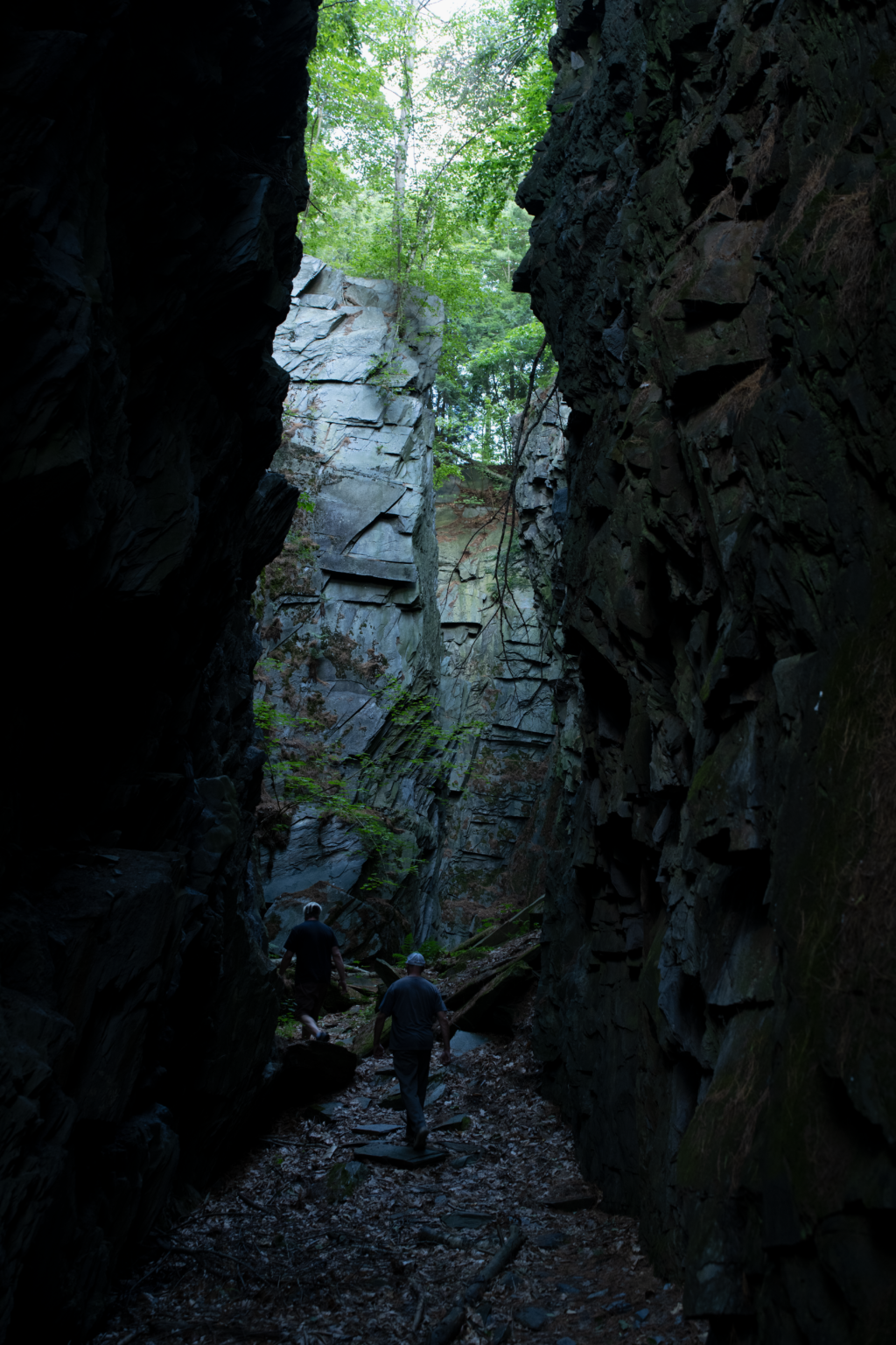 Slate quarry at Montpelier, VT